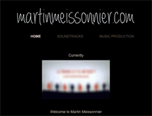 Tablet Screenshot of martinmeissonnier.com